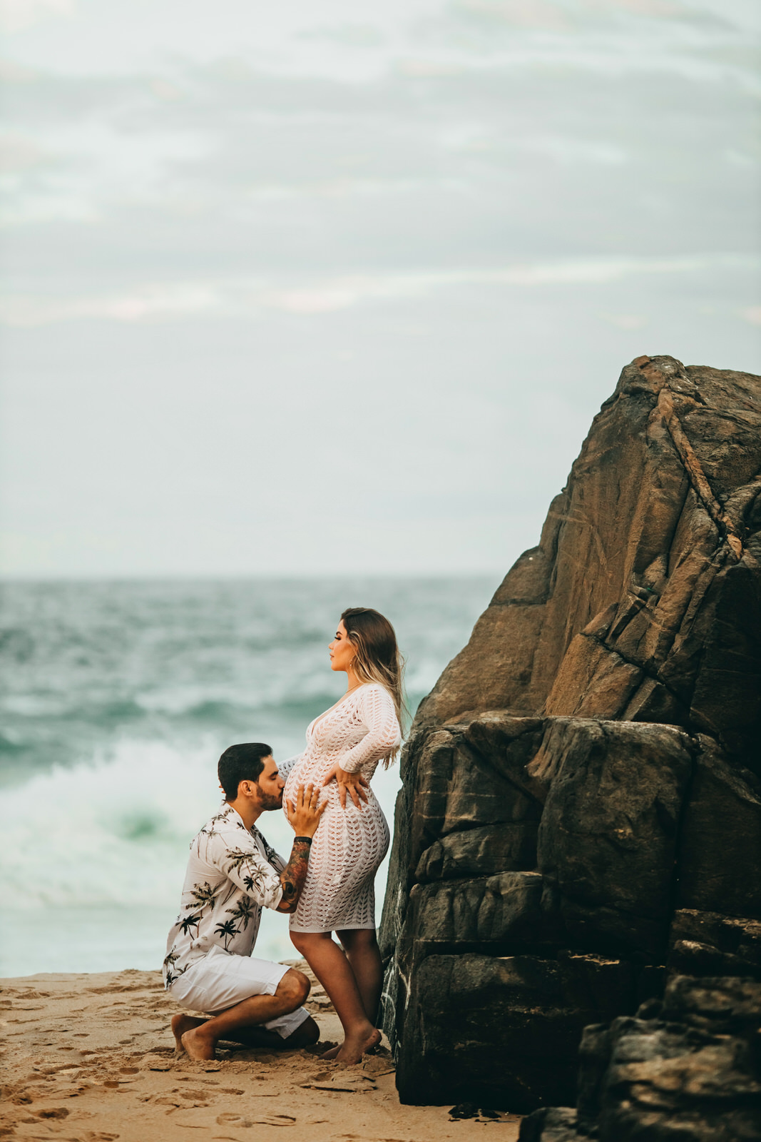 Fotos de Gestantes em Salvador - Thiago Rosarii - Ensaio de Gravidez - Deivide e Jake