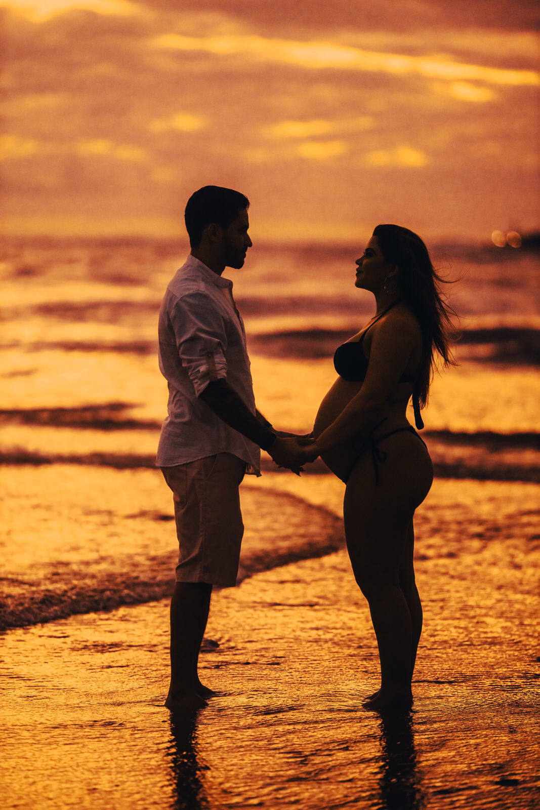 Fotos de Gestantes em Salvador - Thiago Rosarii - Ensaio de Gravidez - Deivide e Jake