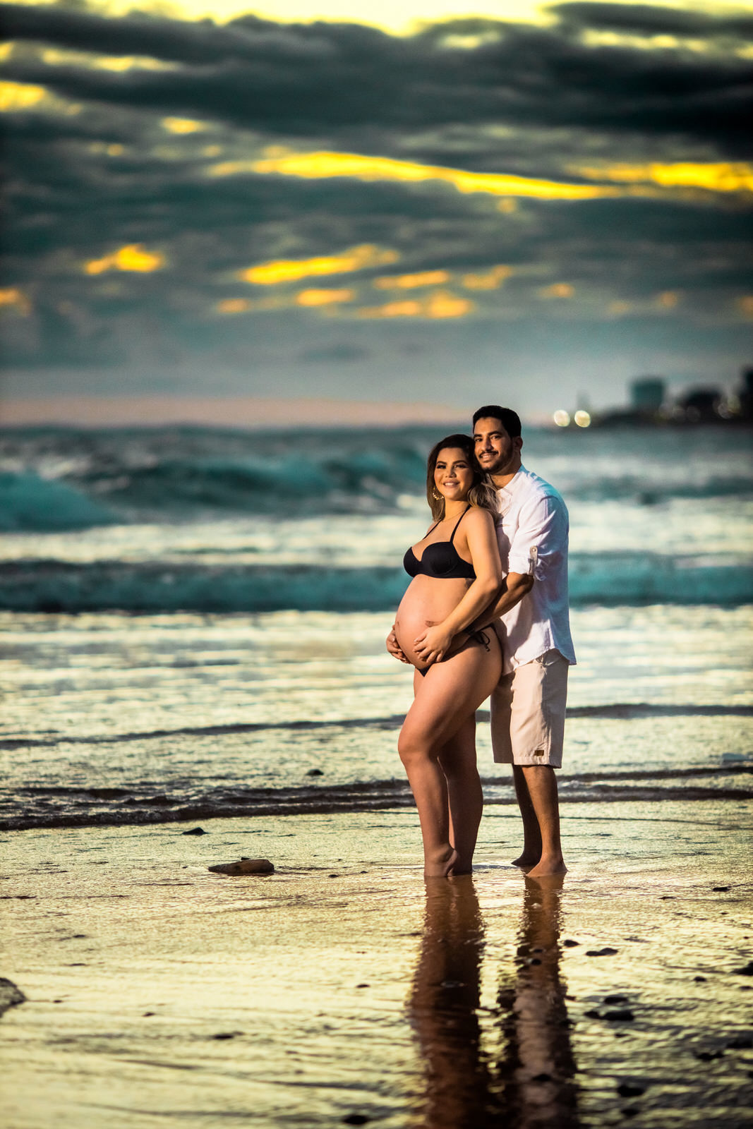 Fotos de Gestantes em Salvador - Thiago Rosarii - Ensaio de Gravidez - Deivide e Jake