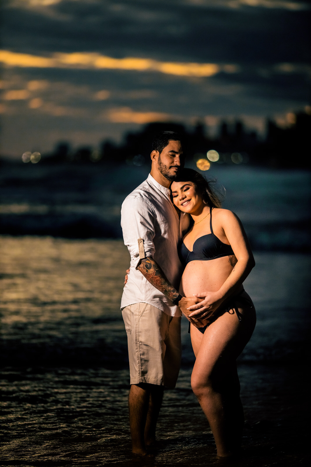 Fotos de Gestantes em Salvador - Thiago Rosarii - Ensaio de Gravidez - Deivide e Jake