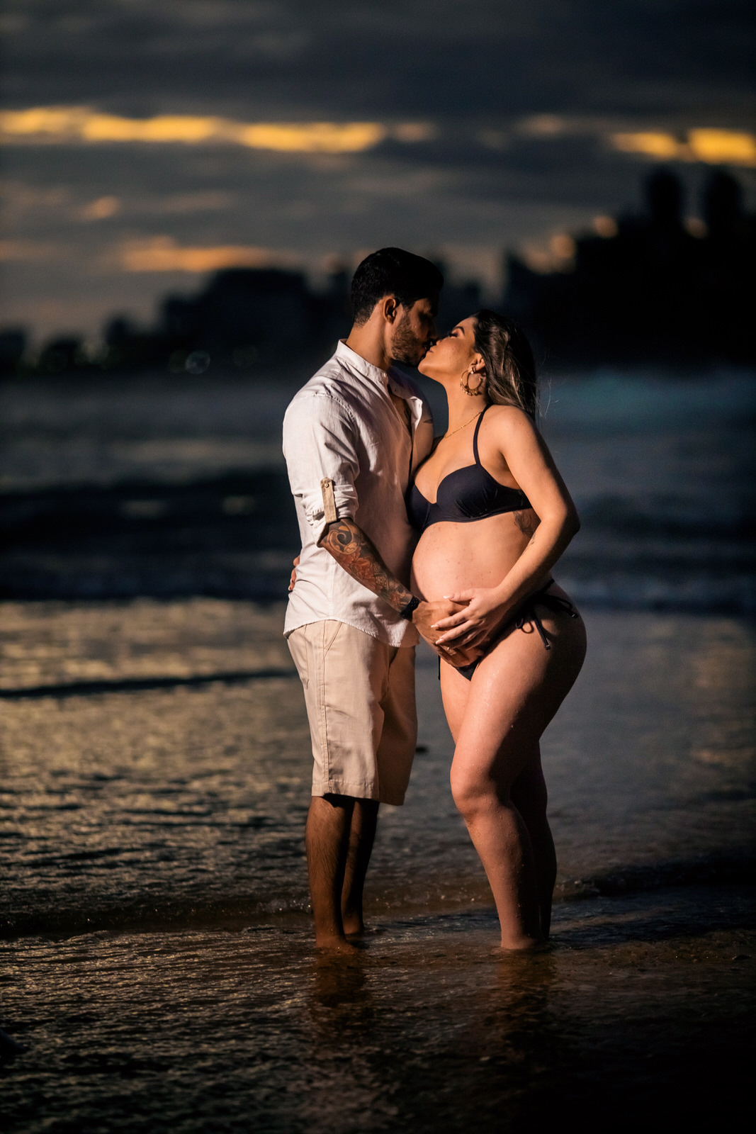 Fotos de Gestantes em Salvador - Thiago Rosarii - Ensaio de Gravidez - Deivide e Jake