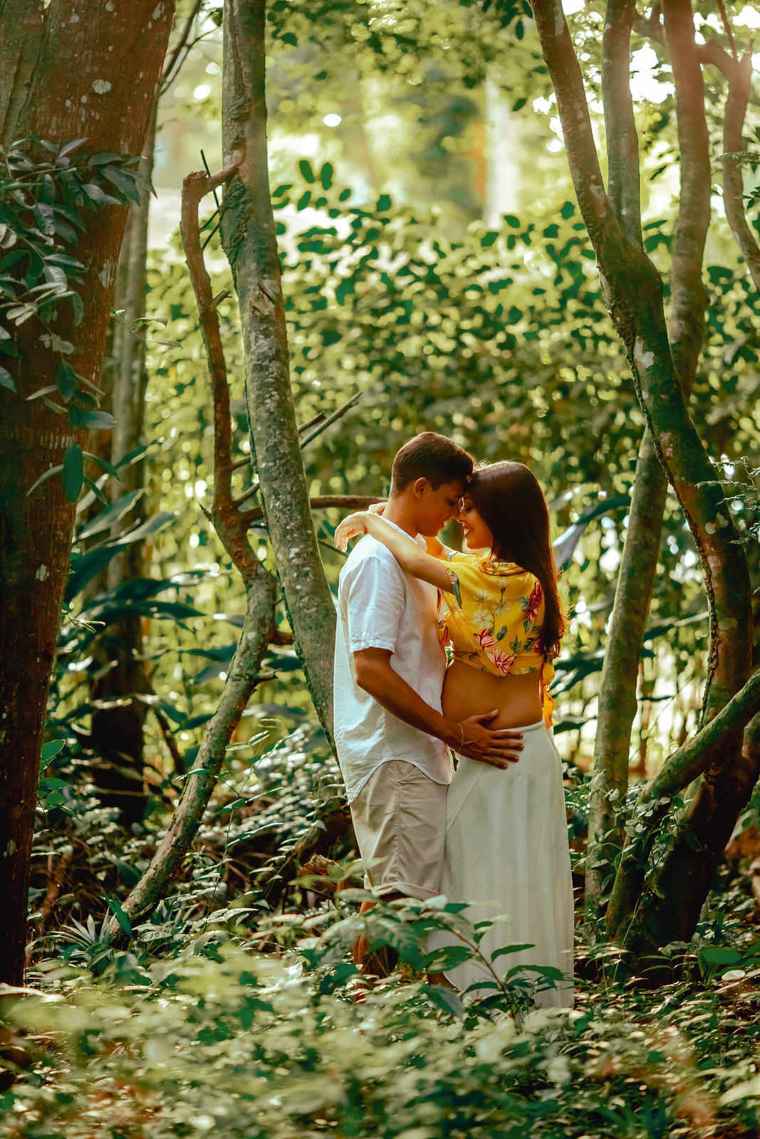 Fotos de Gravidez - Thiago Rosarii - Ensaio de Gestante - Praia de Itacimirim - Salvador - Dani e Léon