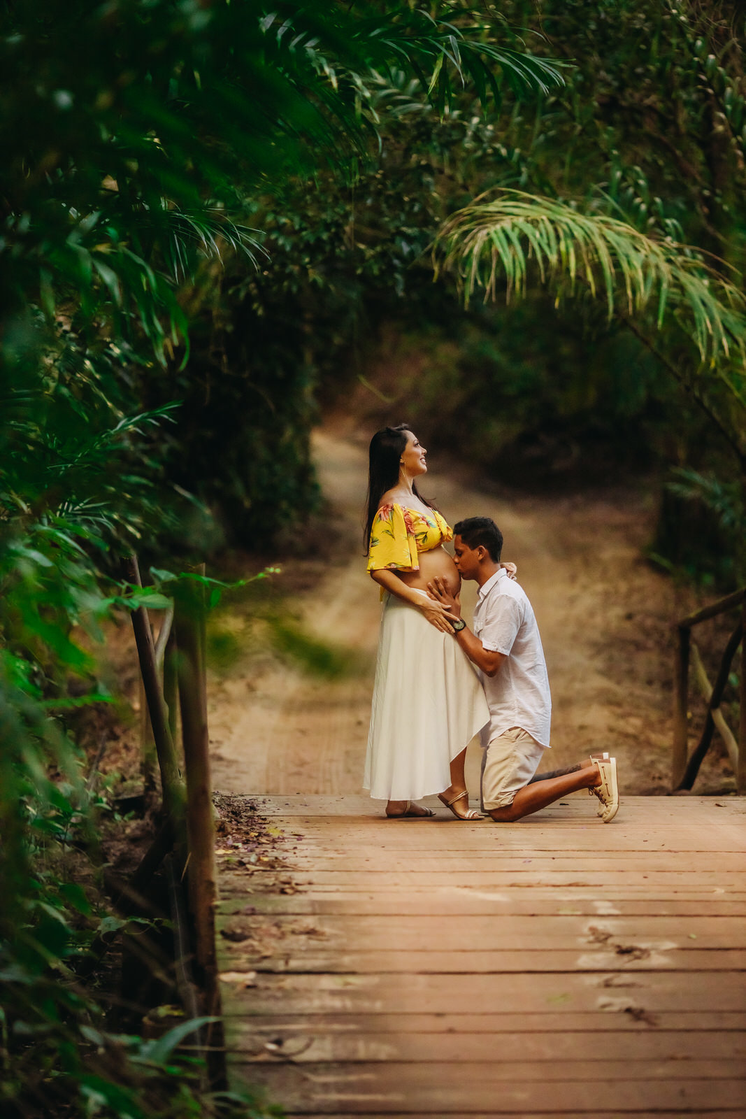 Fotos de Gravidez - Thiago Rosarii - Ensaio de Gestante - Praia de Itacimirim - Salvador - Dani e Léon
