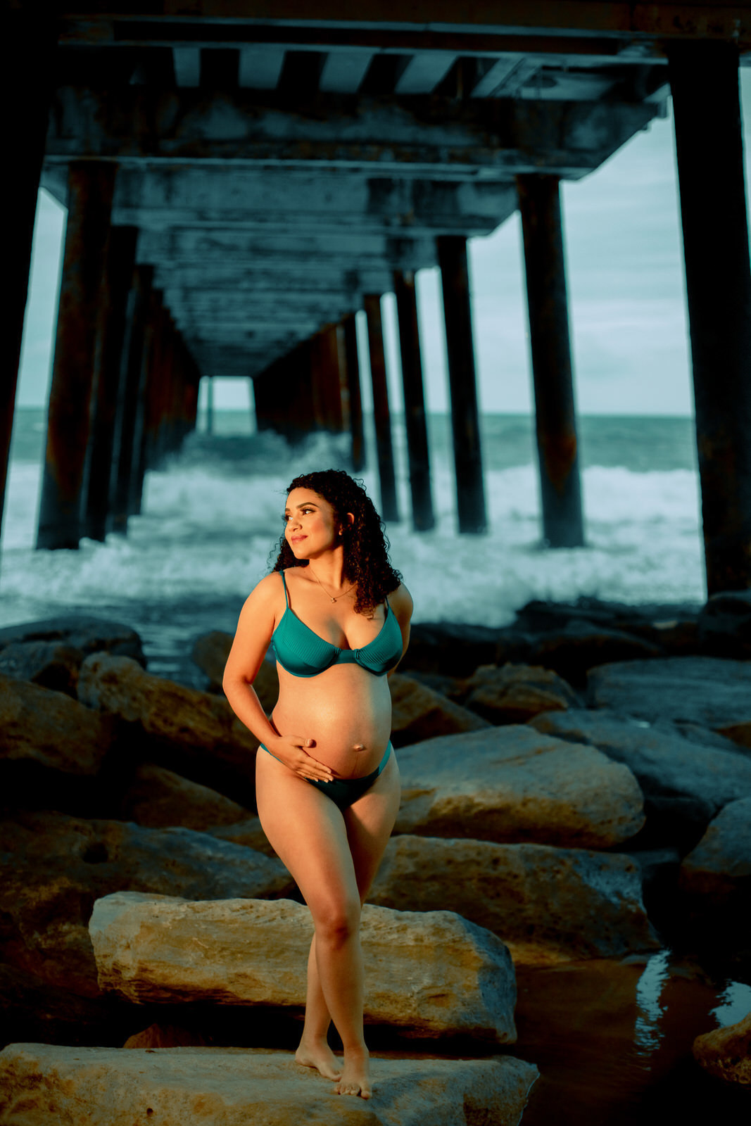 Thiago Rosarii - Fotos de Gestante - Ensaio de Gravdez - Vanessa Borges - Salvador e Arembepe