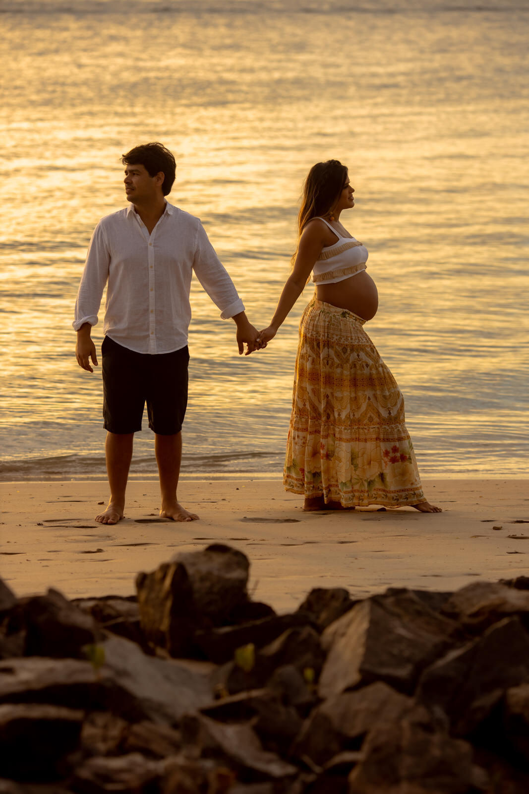 Thiago Rosarii - Ensaio de Gestante - Fotos de Gravidez - Renata e Rafael - Salvador Bahia
