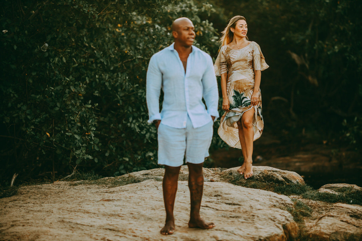 Thiago Rosarii - Ensaio em Itacimirim - Fotos em Itacimirim - Rosarii - Léo e Fabiana