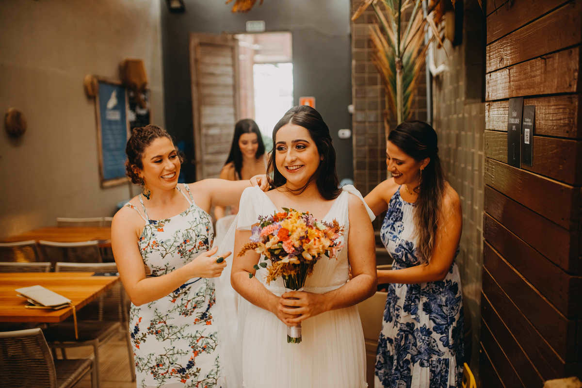 Viviane e Caio - Casamento - Blue Praia - Bar - Rio Vermelho - Salvador Bahia - Praia - Thiago Rosarii - Fotógrafo em Salvador