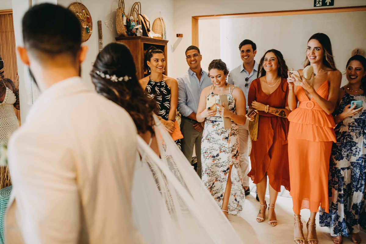 Viviane e Caio - Casamento - Blue Praia - Bar - Rio Vermelho - Salvador Bahia - Praia - Thiago Rosarii - Fotógrafo em Salvador