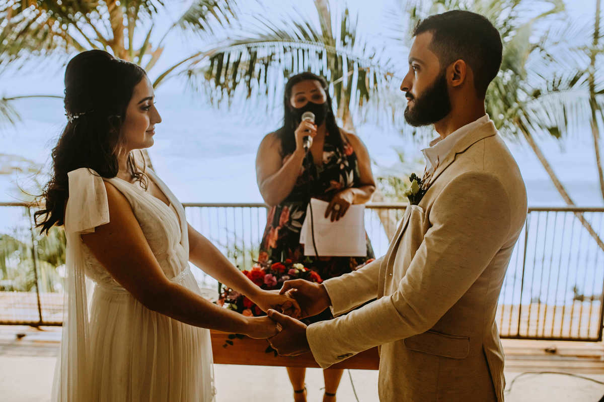 Viviane e Caio - Casamento - Blue Praia - Bar - Rio Vermelho - Salvador Bahia - Praia - Thiago Rosarii - Fotógrafo em Salvador