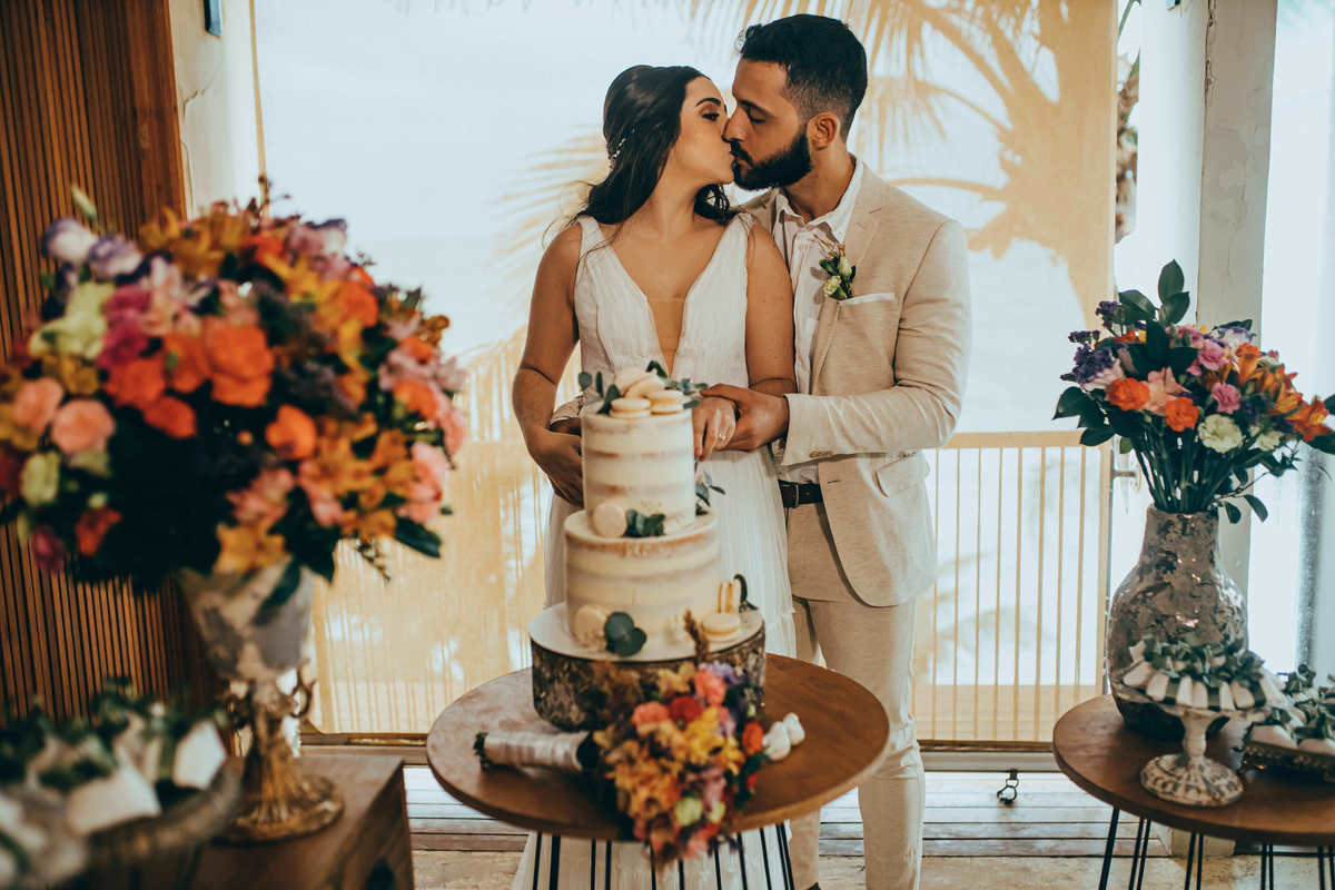 Viviane e Caio - Casamento - Blue Praia - Bar - Rio Vermelho - Salvador Bahia - Praia - Thiago Rosarii - Fotógrafo em Salvador