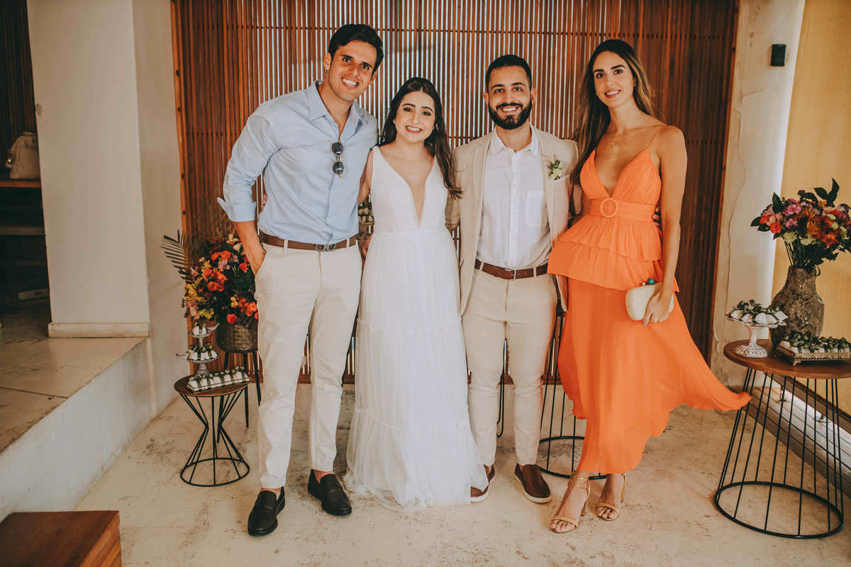 Viviane e Caio - Casamento - Blue Praia - Bar - Rio Vermelho - Salvador Bahia - Praia - Thiago Rosarii - Fotógrafo em Salvador