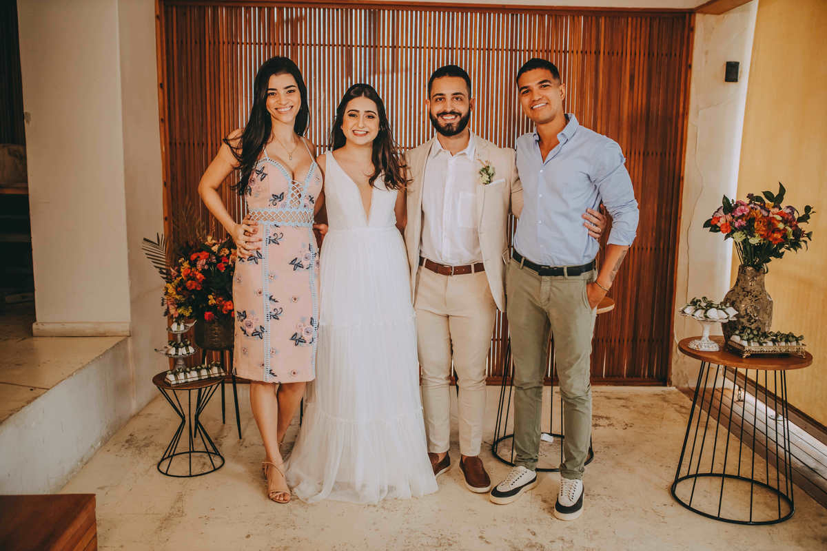 Viviane e Caio - Casamento - Blue Praia - Bar - Rio Vermelho - Salvador Bahia - Praia - Thiago Rosarii - Fotógrafo em Salvador