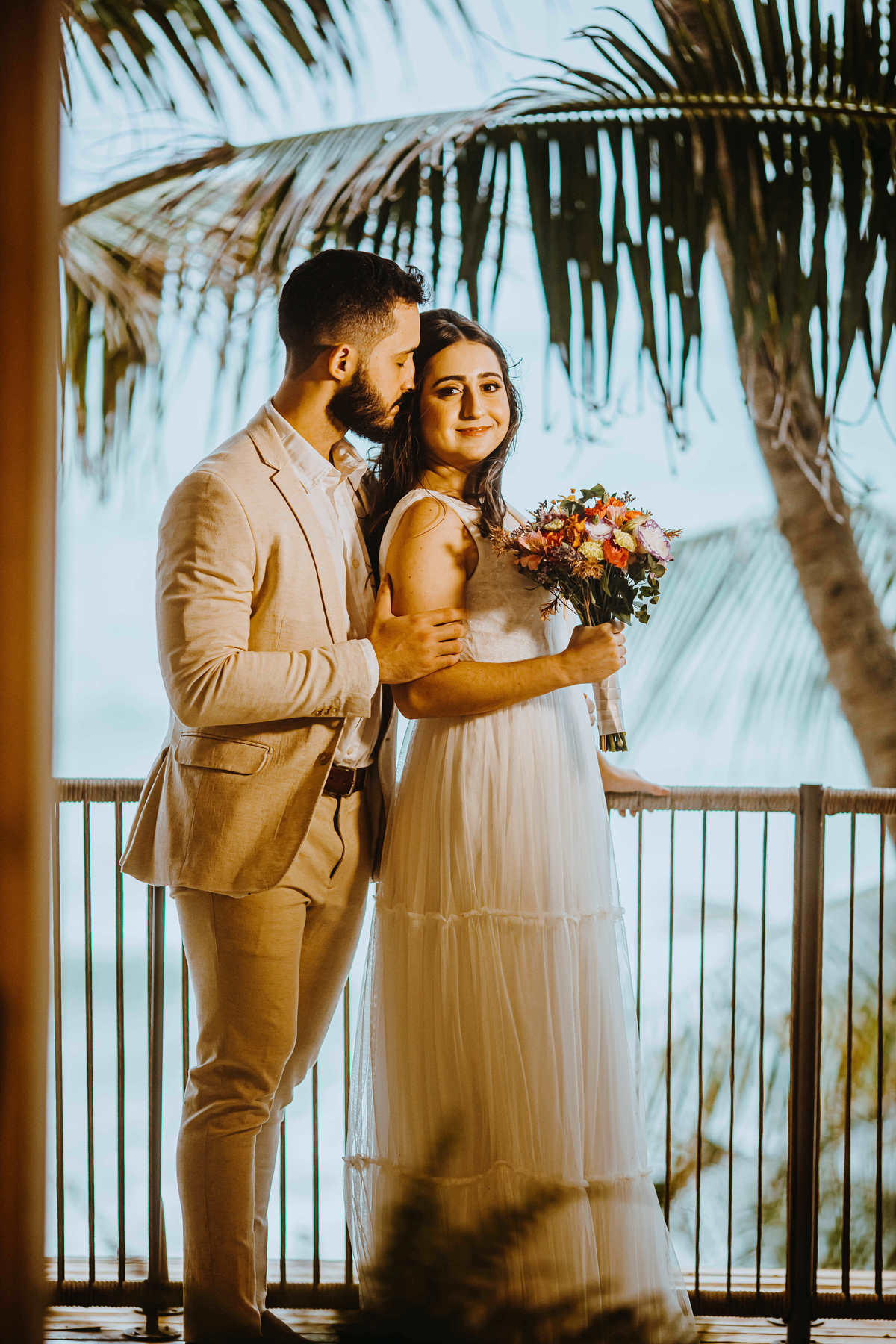 Viviane e Caio - Casamento - Blue Praia - Bar - Rio Vermelho - Salvador Bahia - Praia - Thiago Rosarii - Fotógrafo em Salvador