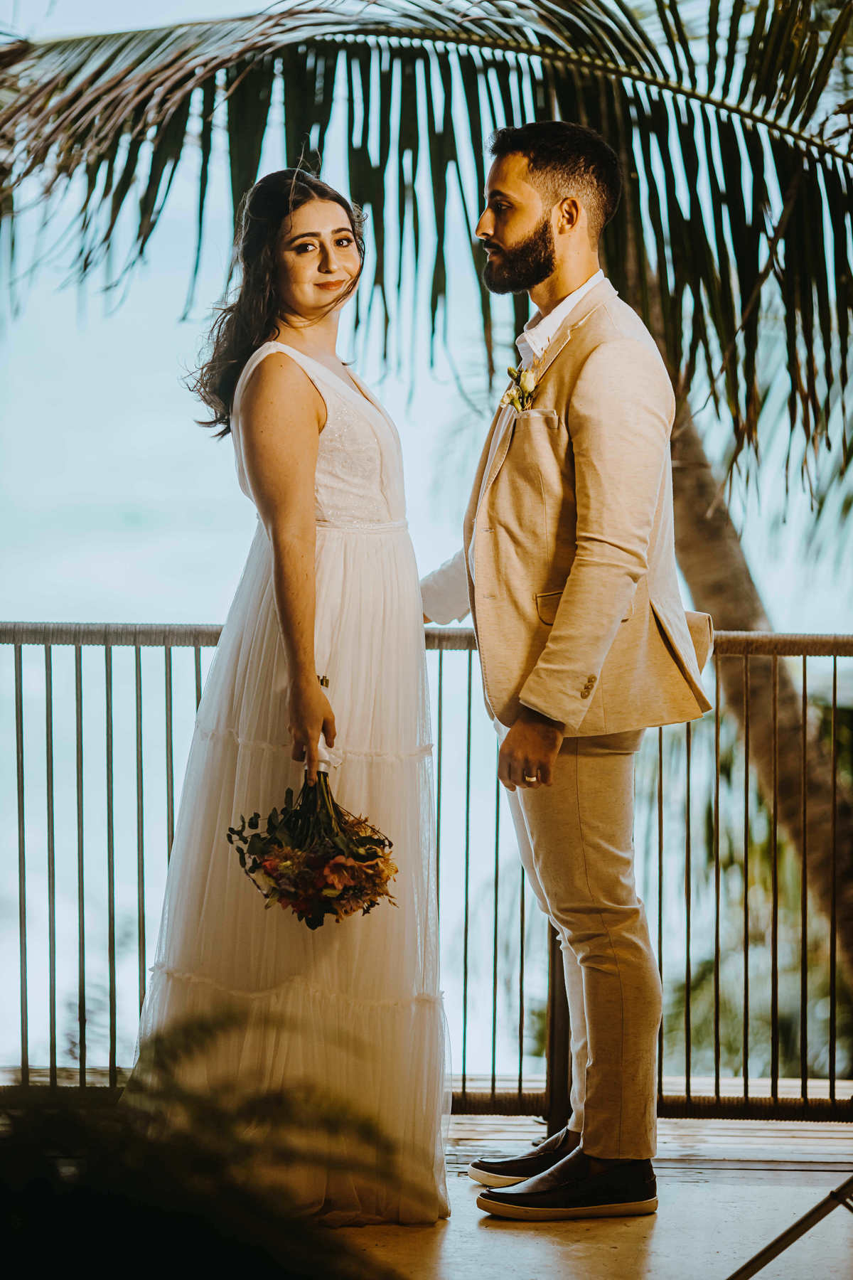 Viviane e Caio - Casamento - Blue Praia - Bar - Rio Vermelho - Salvador Bahia - Praia - Thiago Rosarii - Fotógrafo em Salvador