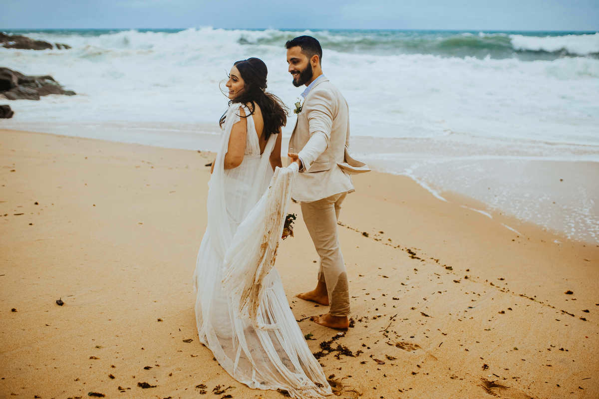 Viviane e Caio - Casamento - Blue Praia - Bar - Rio Vermelho - Salvador Bahia - Praia - Thiago Rosarii - Fotógrafo em Salvador