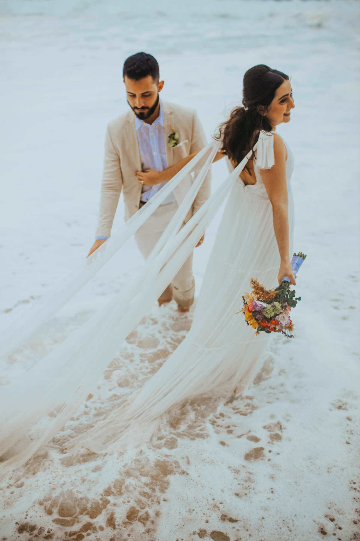 Viviane e Caio - Casamento - Blue Praia - Bar - Rio Vermelho - Salvador Bahia - Praia - Thiago Rosarii - Fotógrafo em Salvador