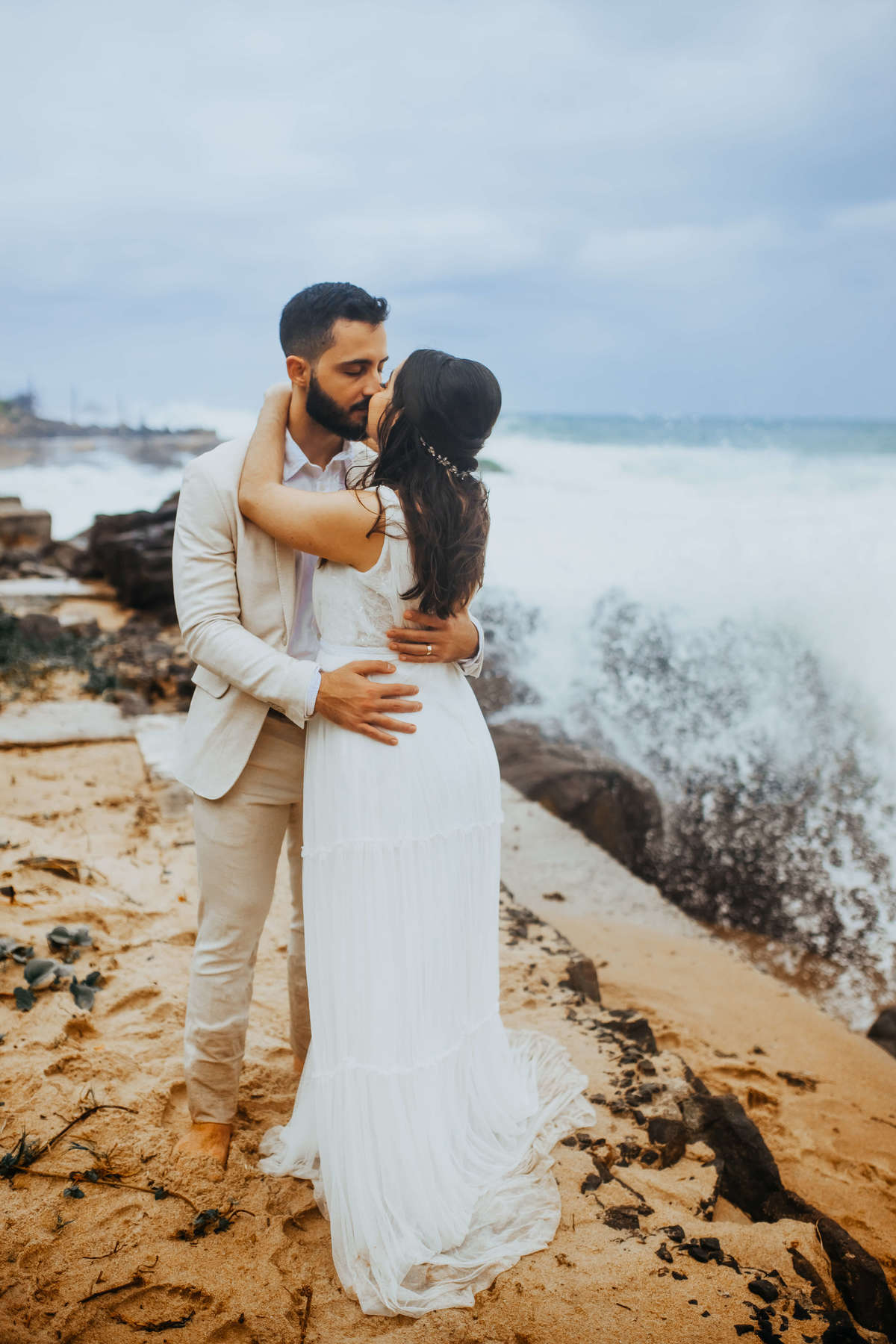 Viviane e Caio - Casamento - Blue Praia - Bar - Rio Vermelho - Salvador Bahia - Praia - Thiago Rosarii - Fotógrafo em Salvador
