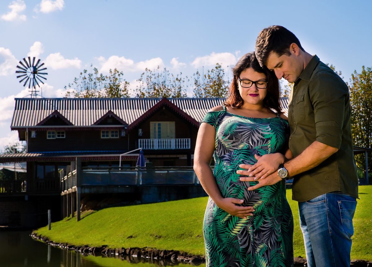 casal, filho,gestante