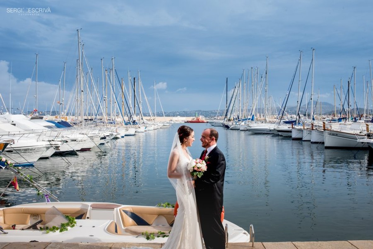 Boda en Jávea. Elisa y Eduardo