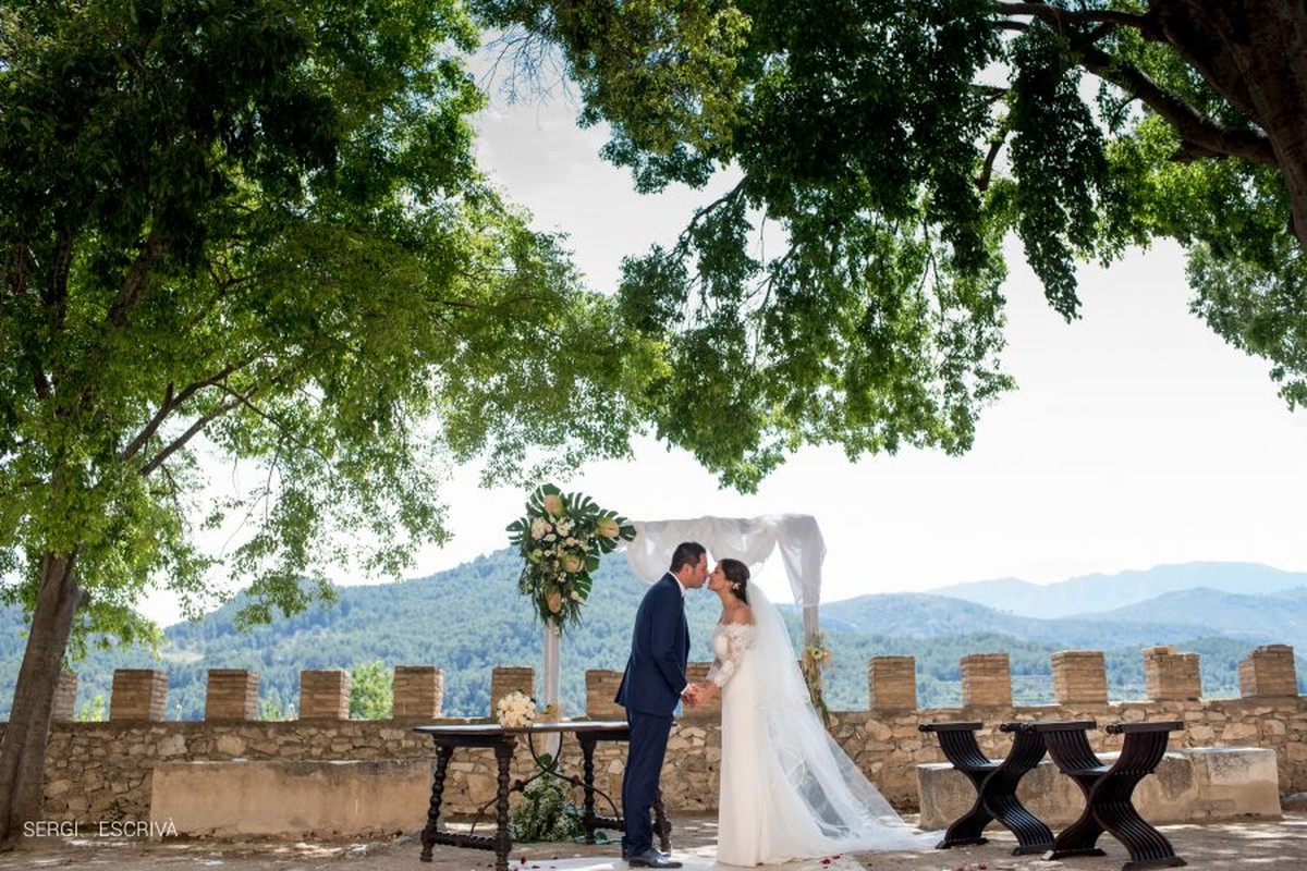 Boda en el monasterio de san Jeronimo de Cotalba. Hana y Pau