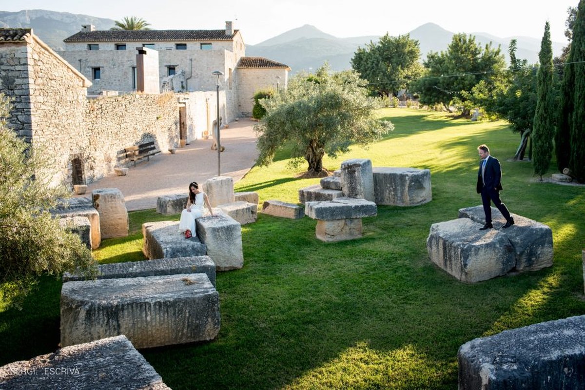 Fotos originales de Postboda. Luis y Anna en Casa Benigalip