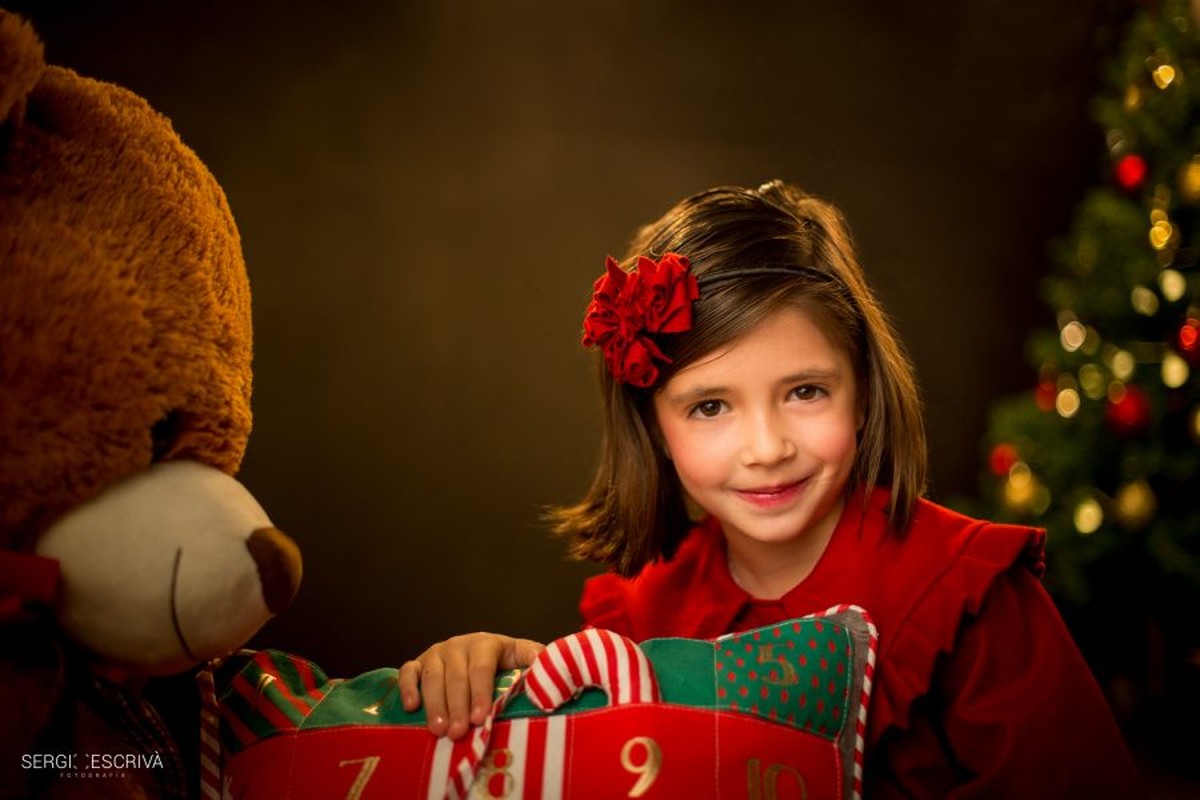 Fotos de niños para Navidad