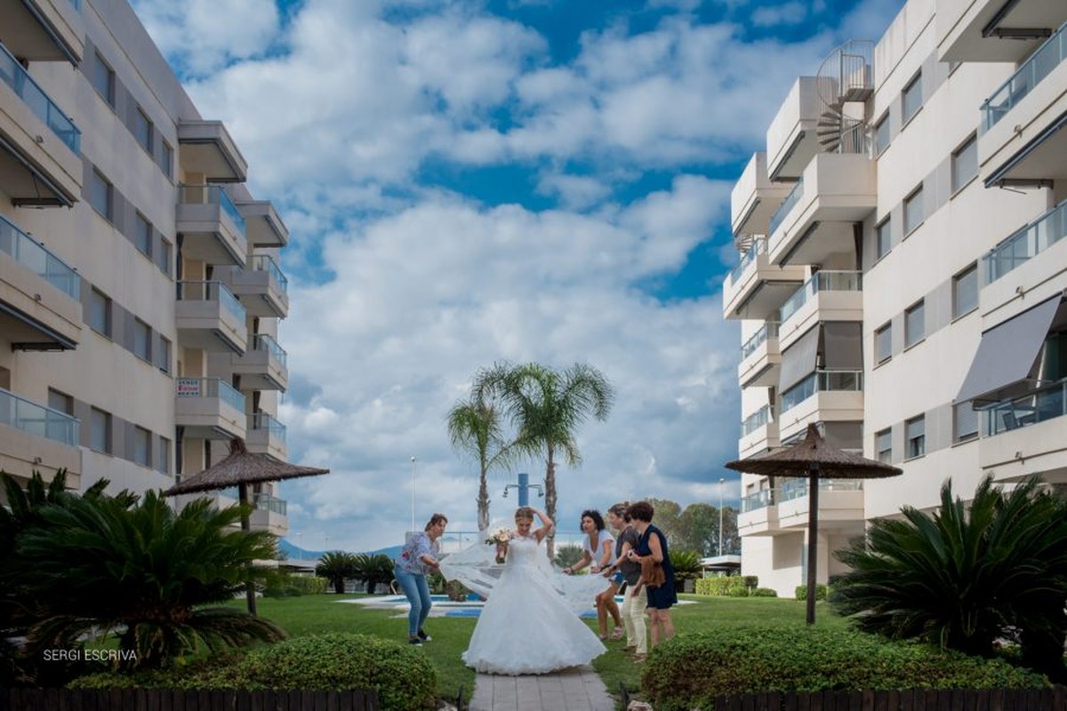 Boda de día en el Palacio Ducal de Gandía. Vanessa y Vicent