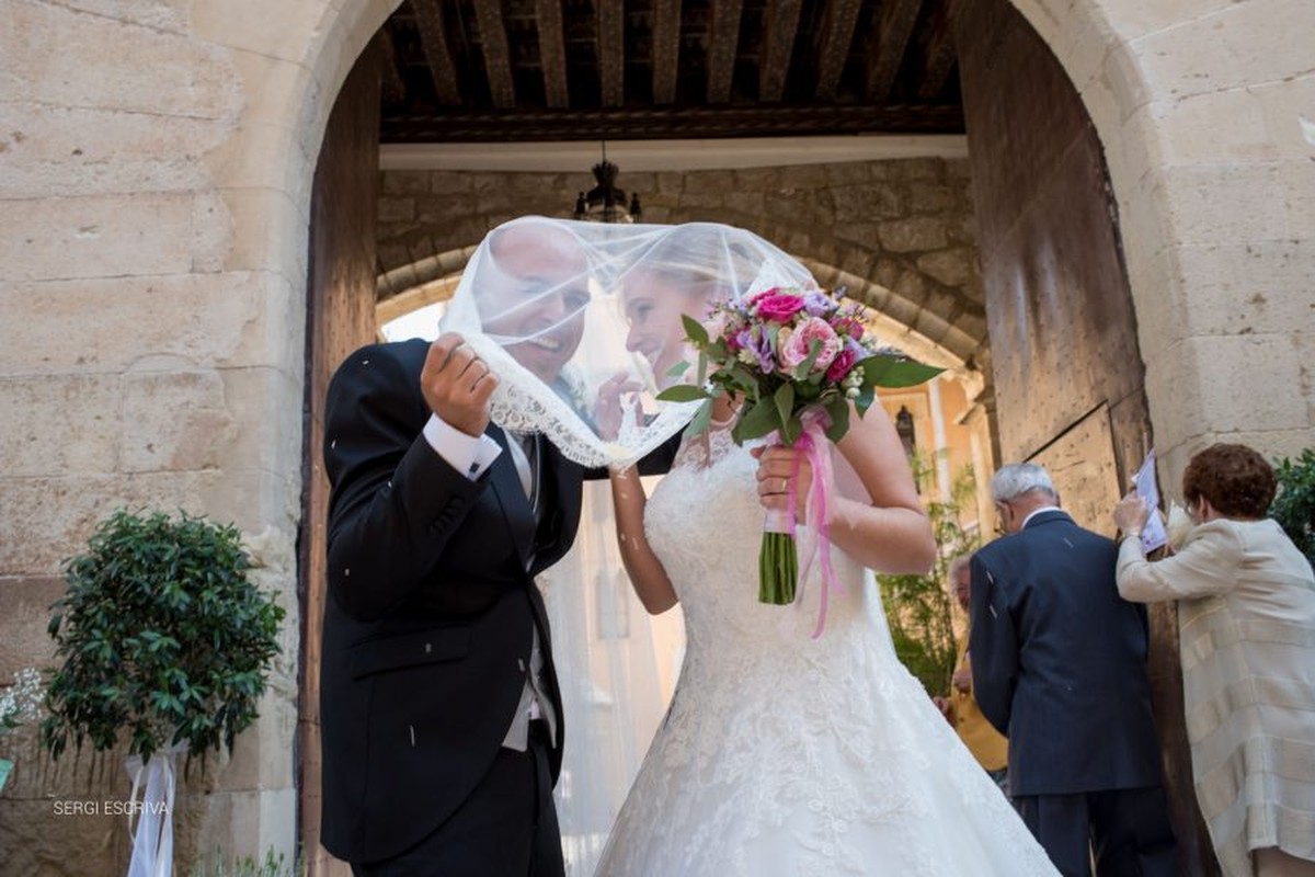 Boda de día en el Palacio Ducal de Gandía. Vanessa y Vicent