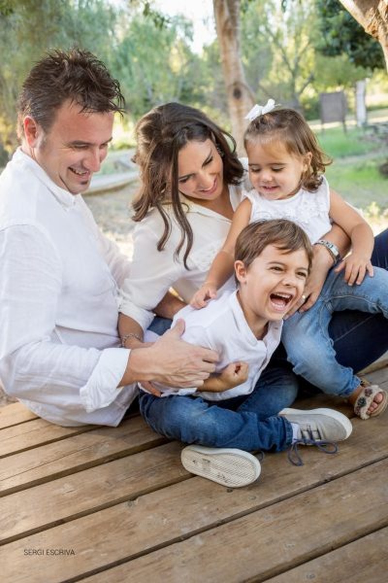 Fotos de familia. Xavi y Julia