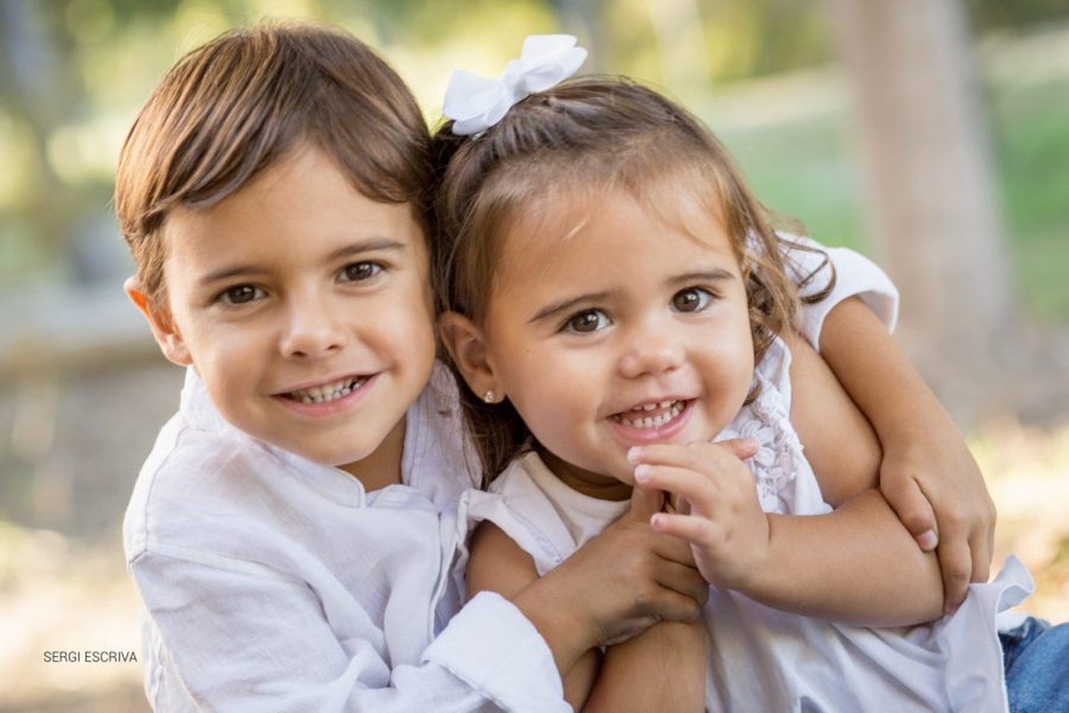 Fotos de familia. Xavi y Julia