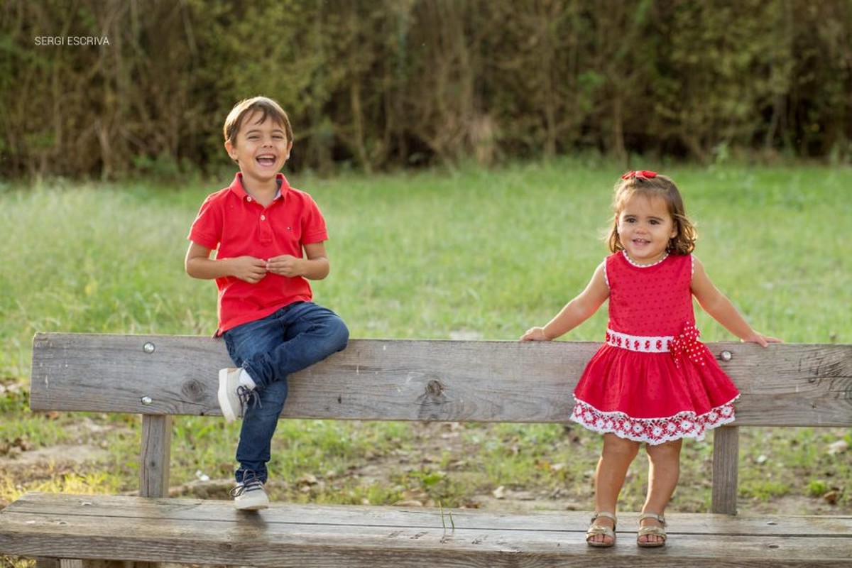 Fotos de familia. Xavi y Julia