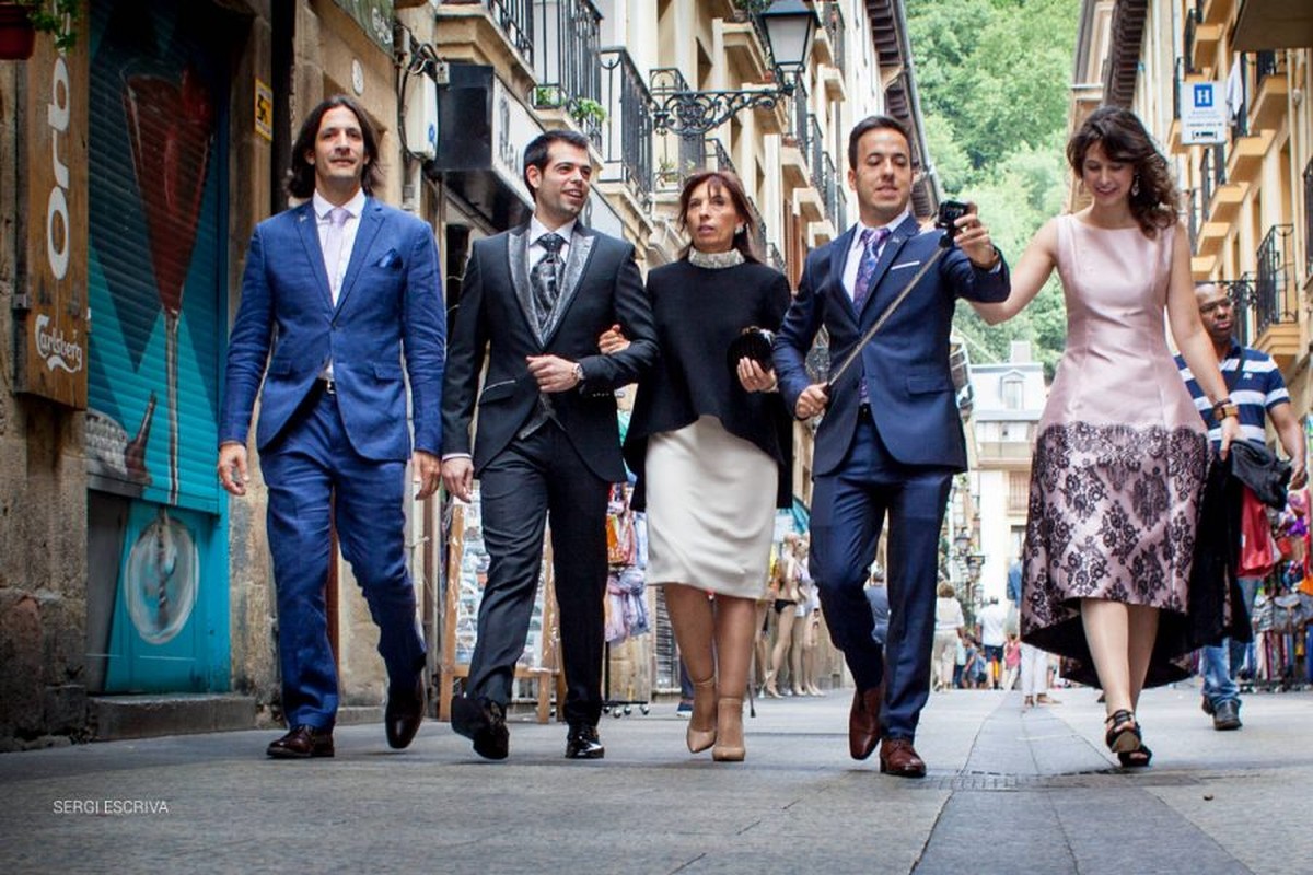 Boda en San Sebastian. Esti y Josevi
