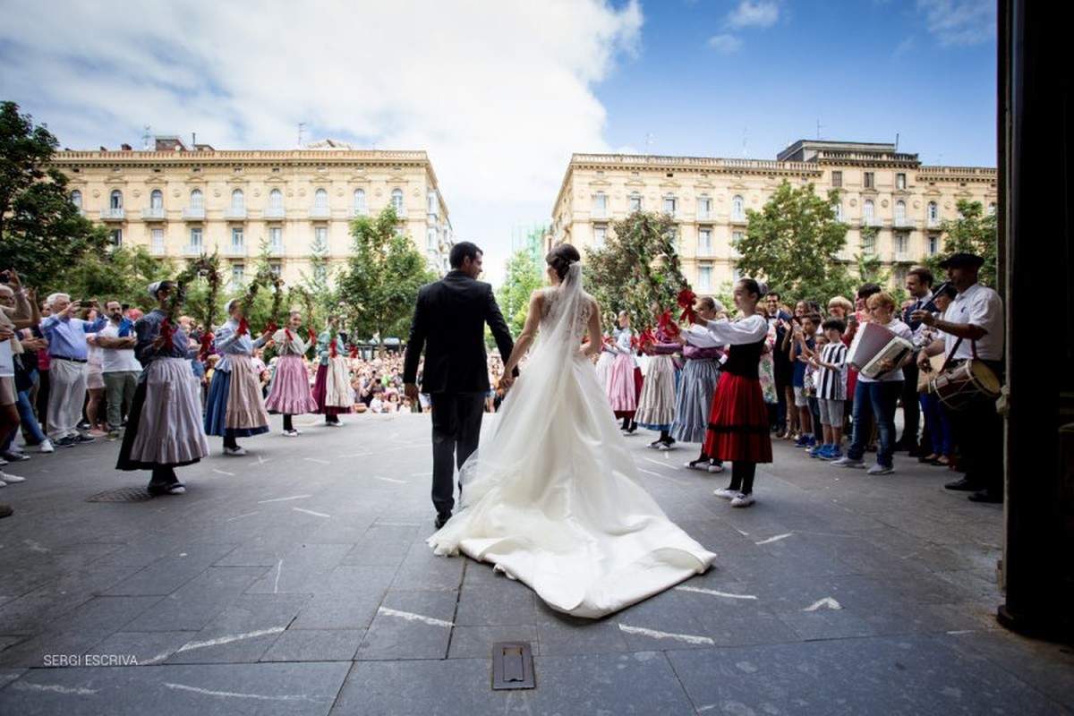 Boda en San Sebastian. Esti y Josevi