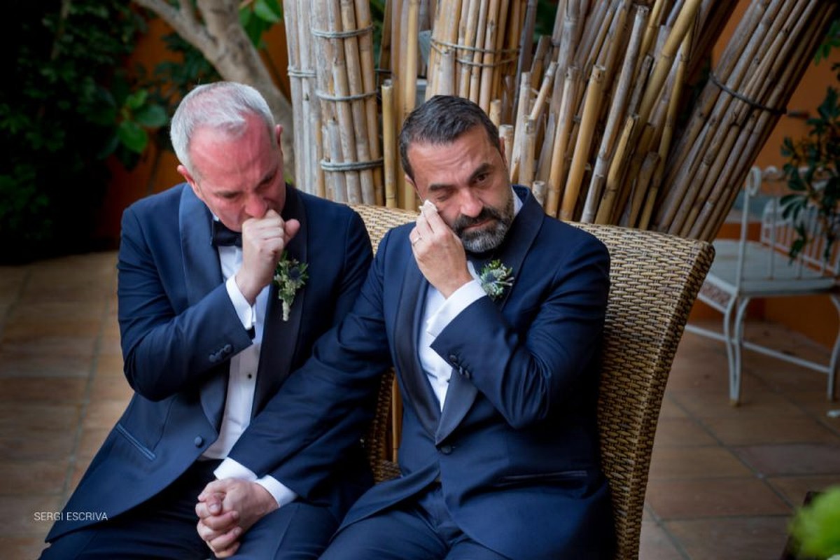 Boda en Denia, Hotel les Rotes, Peter & Jorge, England + Spain