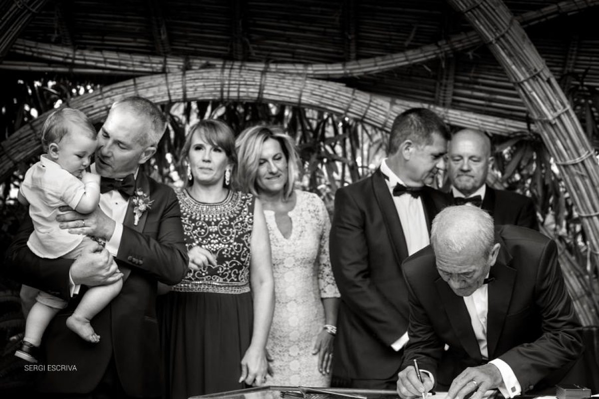 Boda en Denia, Hotel les Rotes, Peter & Jorge, England + Spain