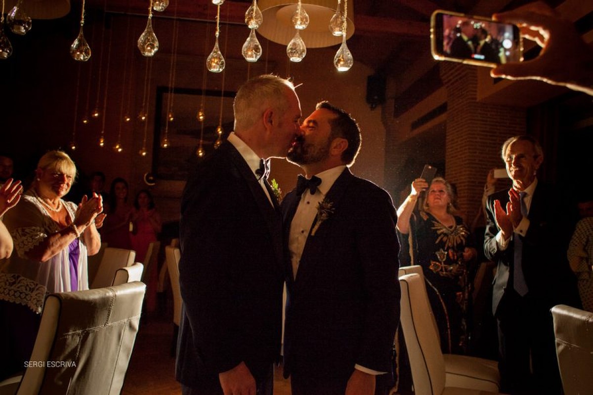 Boda en Denia, Hotel les Rotes, Peter & Jorge, England + Spain