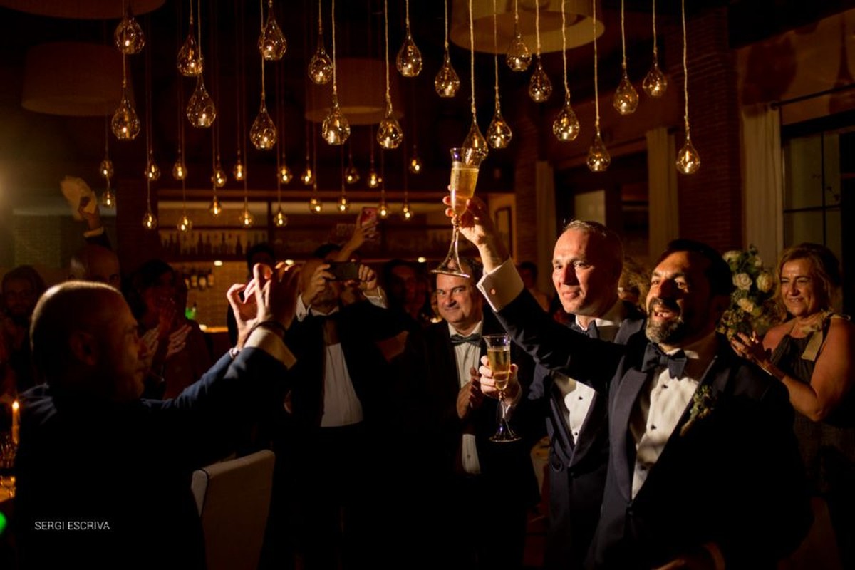 Boda en Denia, Hotel les Rotes, Peter & Jorge, England + Spain