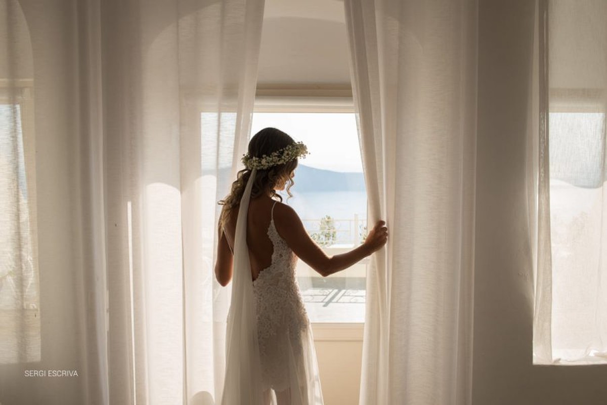 Boda en Santorini. Grecia. Camila e Andrey