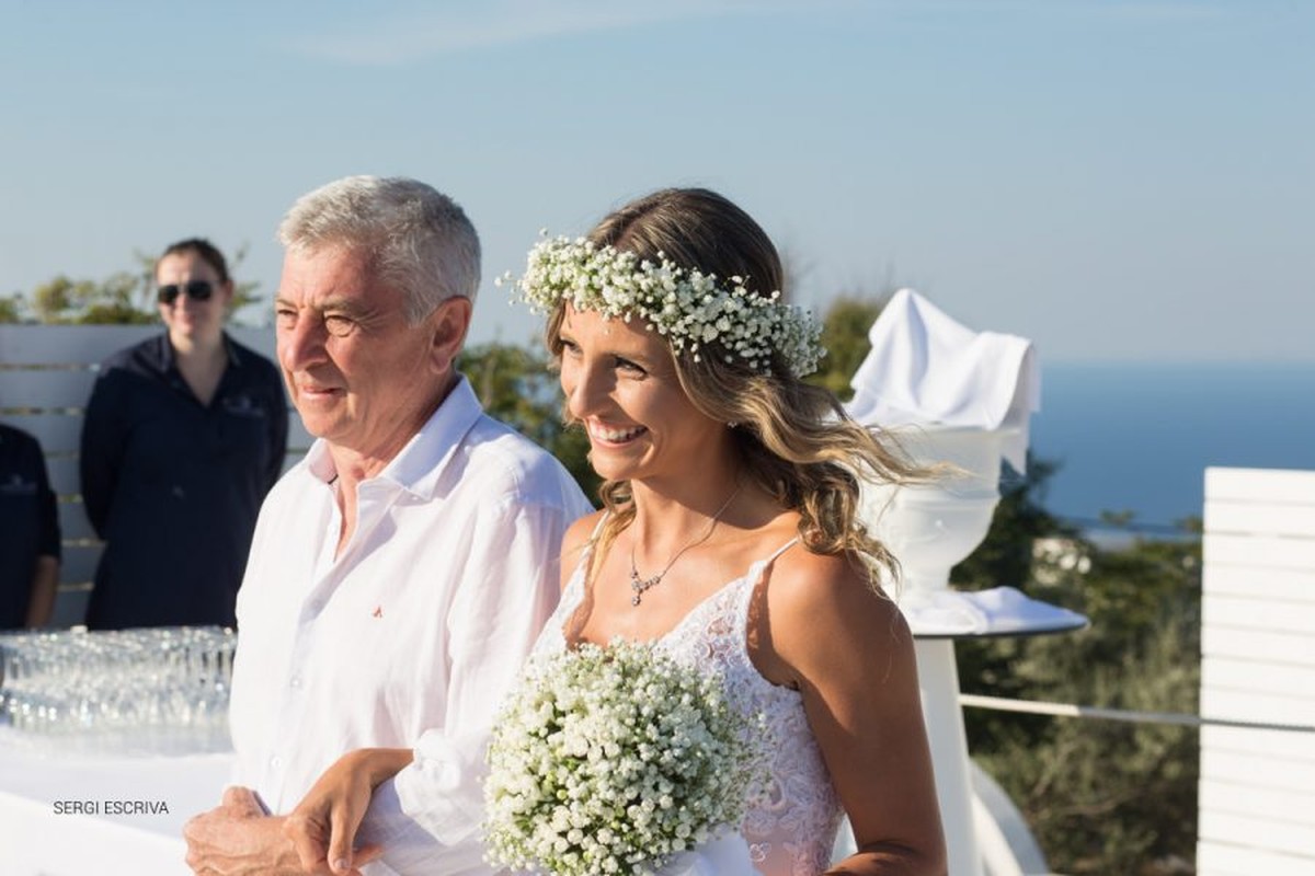 Boda en Santorini. Grecia. Camila e Andrey