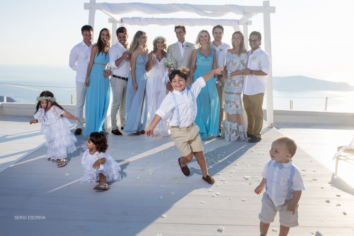 Boda en Santorini. Grecia. Camila e Andrey