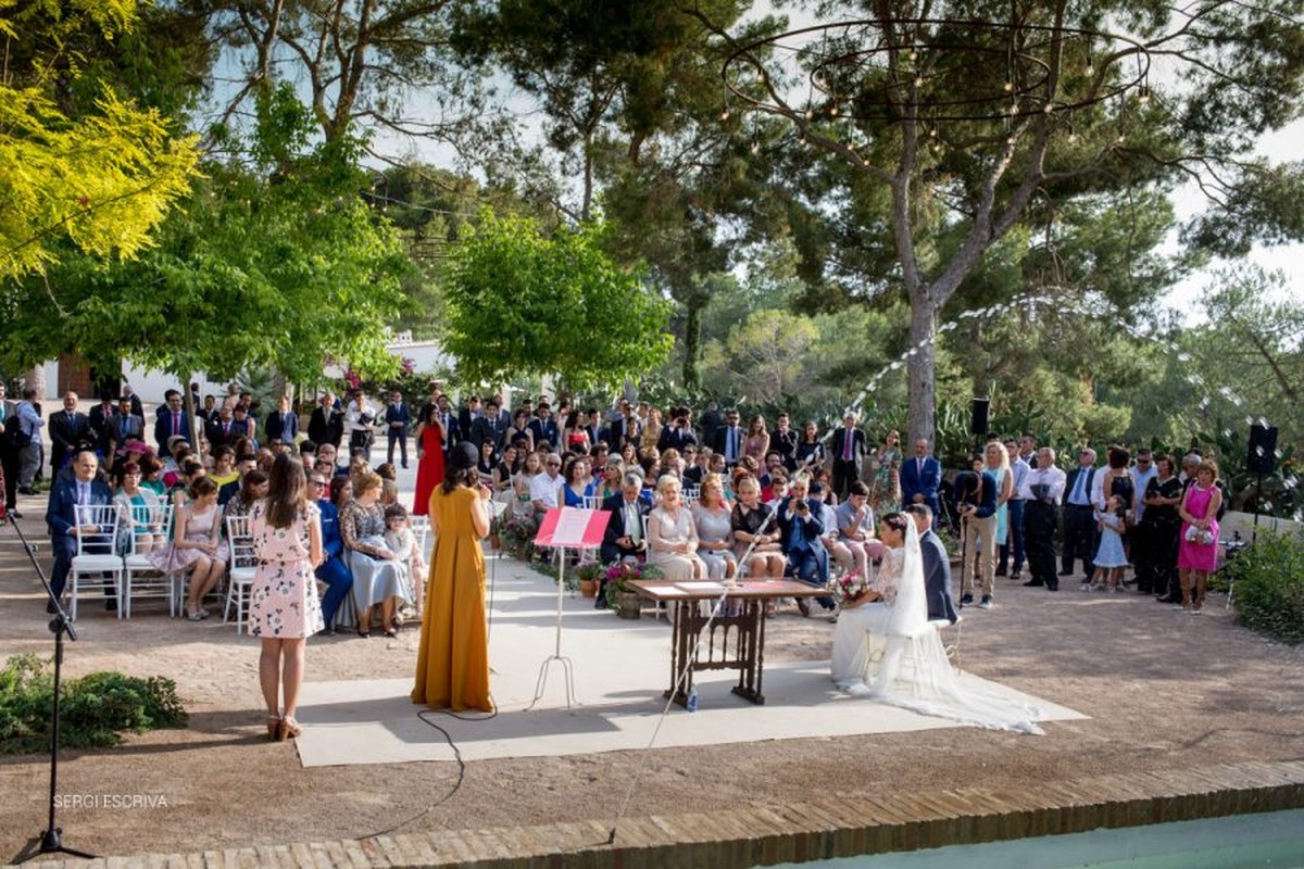 Boda en Masia del Carmen. Valencia. España. Estela y Jesús. El festival de nuestra vida