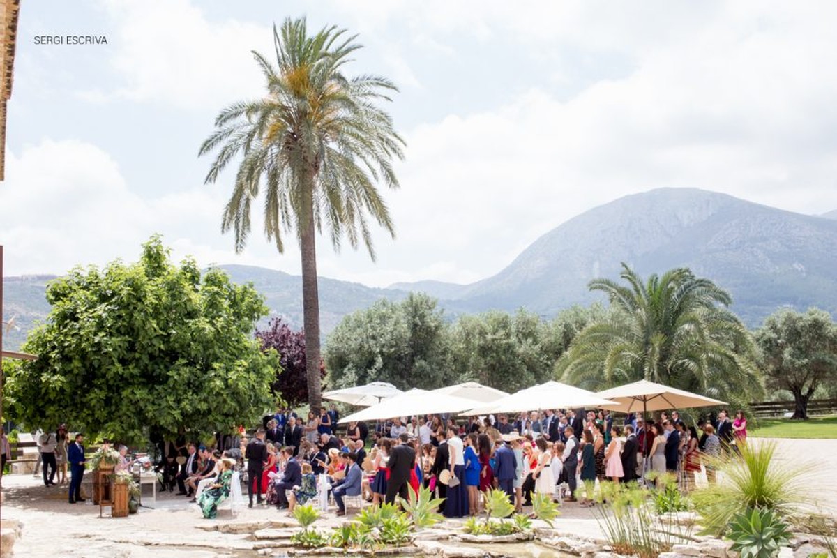 Boda en Casa Benigalip. Pego. Alicante. Anna y Luis