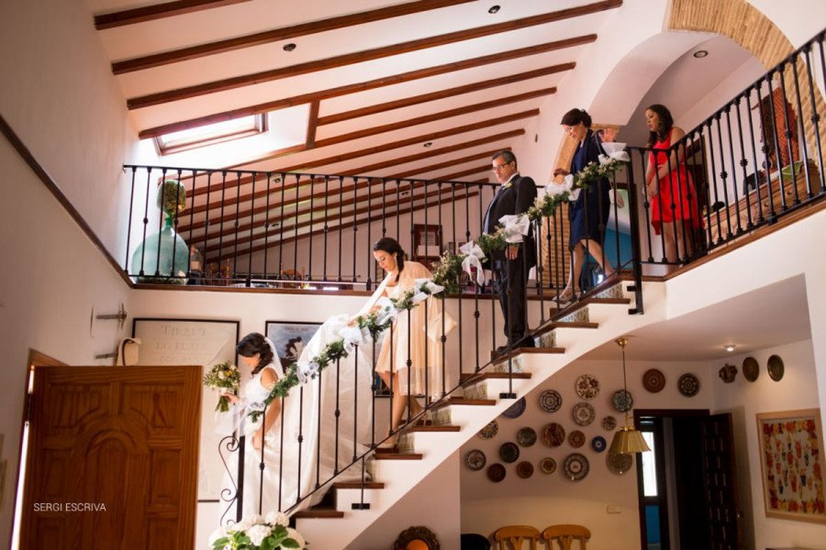 Boda de día en el Molí Nou, La Safor, Valencia. Hanane y Pablo