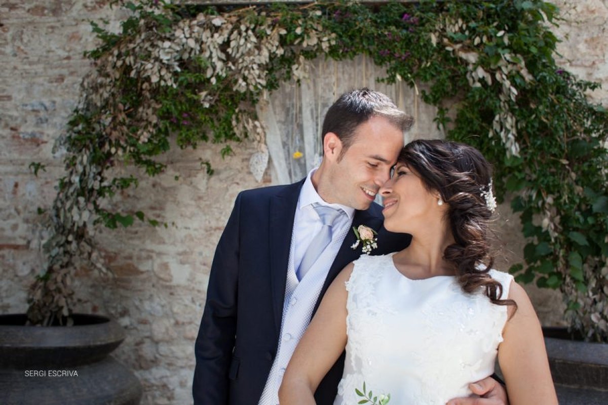 Boda de día en el Molí Nou, La Safor, Valencia. Hanane y Pablo