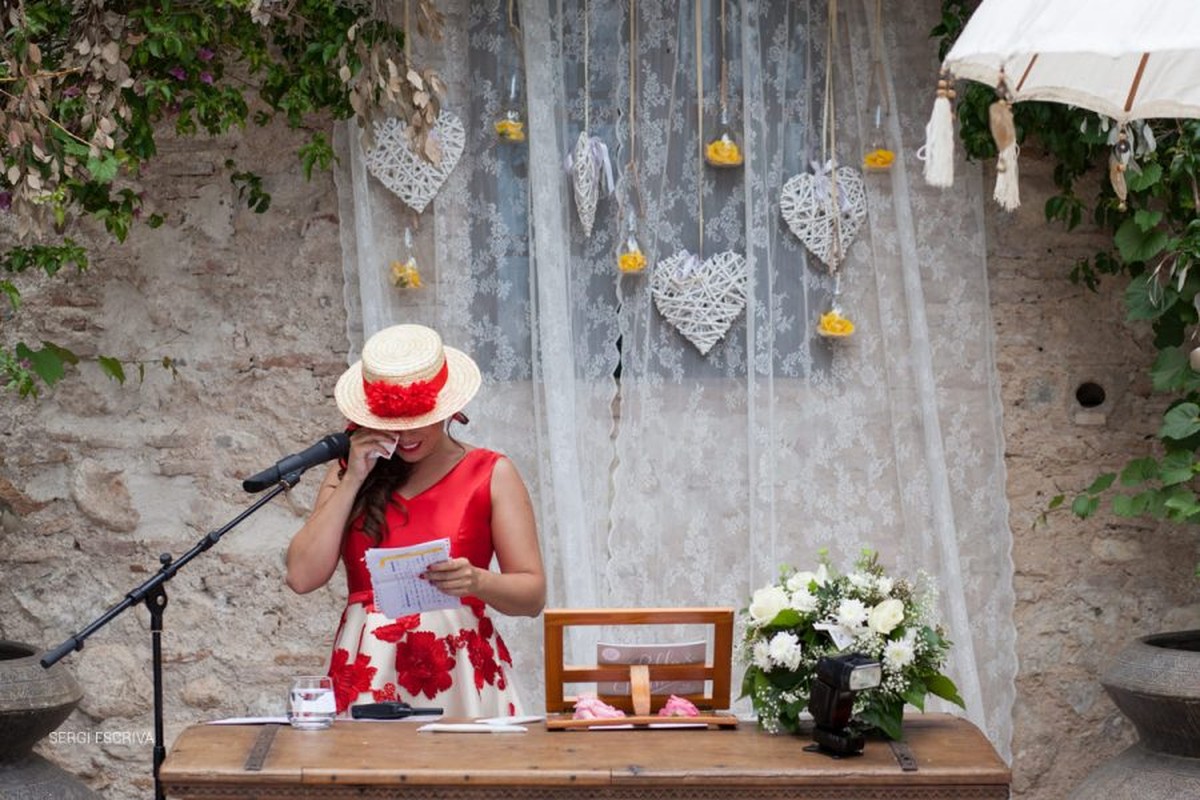 Boda de día en el Molí Nou, La Safor, Valencia. Hanane y Pablo