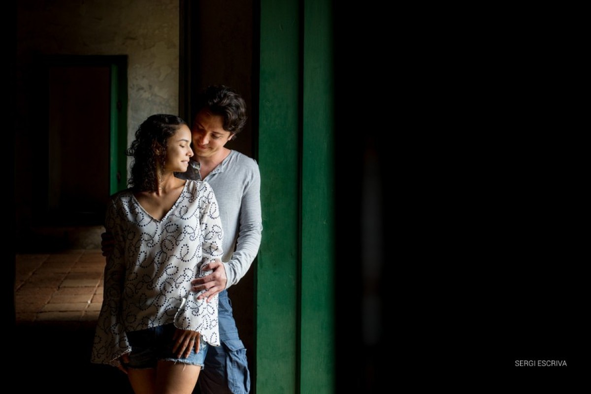 Fabricio e Isis. Sesion de novios