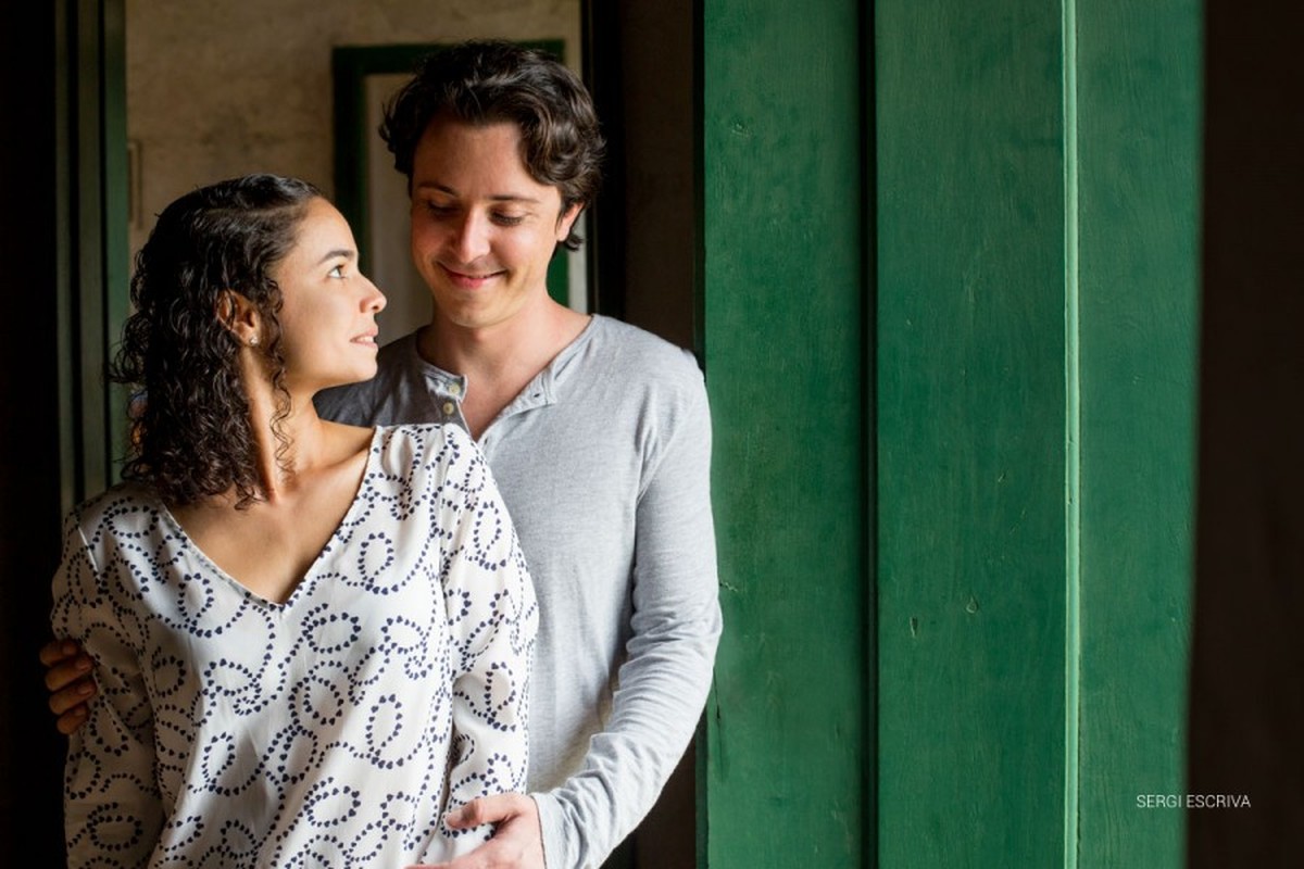 Fabricio e Isis. Sesion de novios