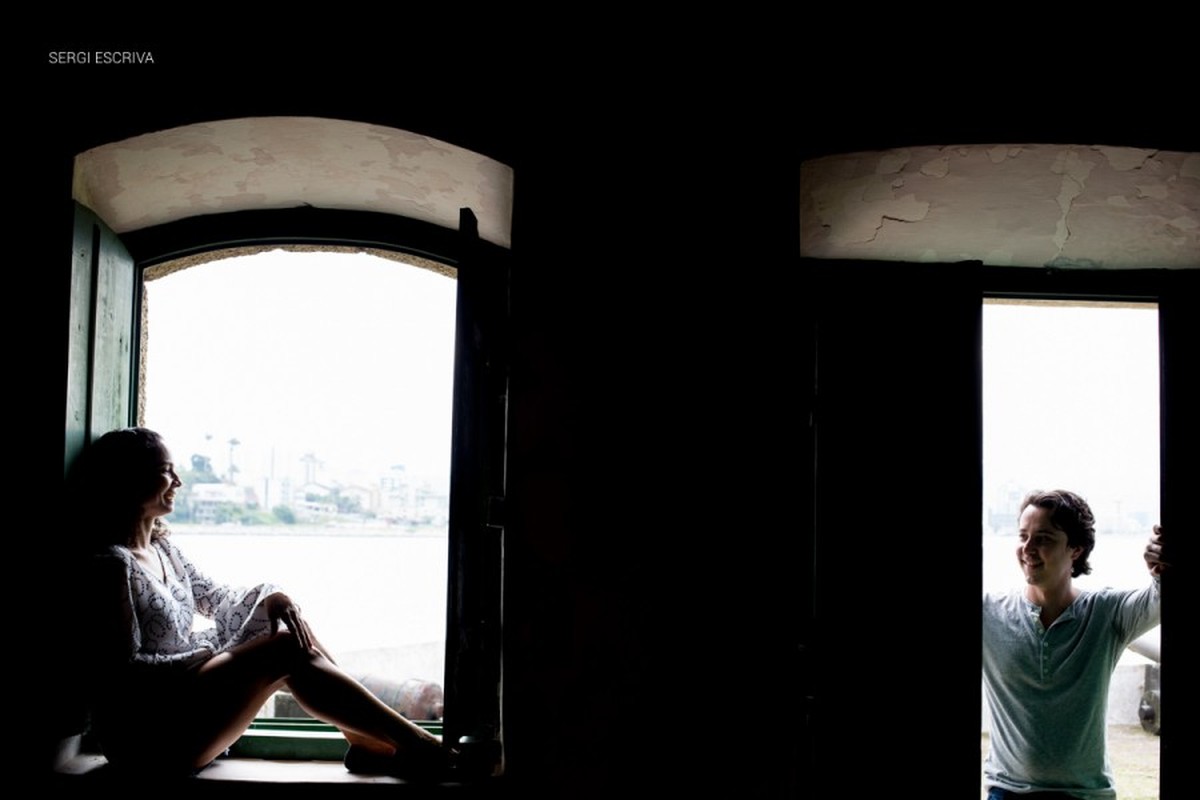 Fabricio e Isis. Sesion de novios