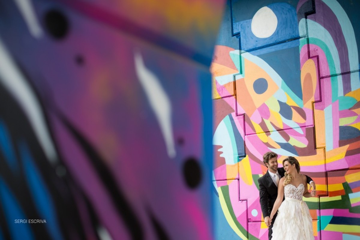 Postboda original. Filipe y Rafaella