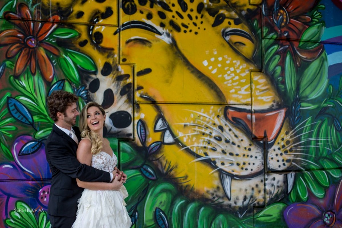 Postboda original. Filipe y Rafaella